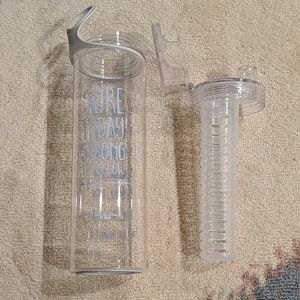 Blogilates Water Bottle w/ Fruit Infuser